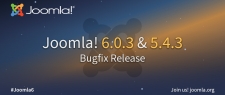 Joomla 6.0.3 & 5.4.3 Bugfix Release